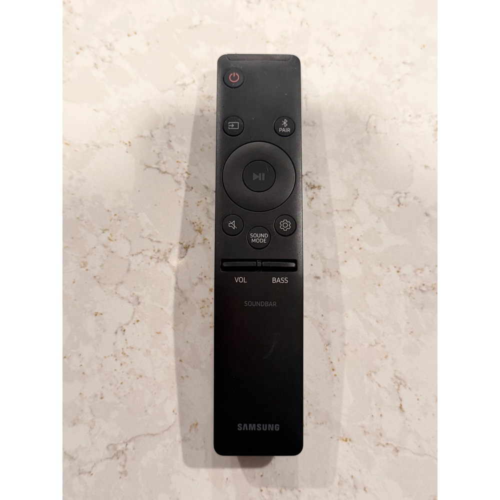 Samsung AH59-02766A Soundbar Remote Control Black Bluetooth Bass OEM NOT TESTED‎